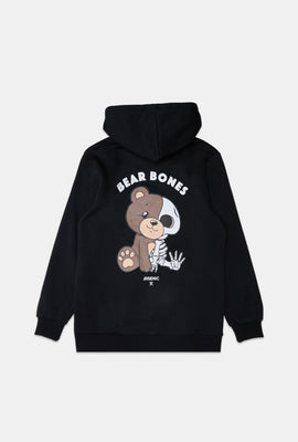 Haut à capuchon imprimé Bear Bones Arsenic junior
