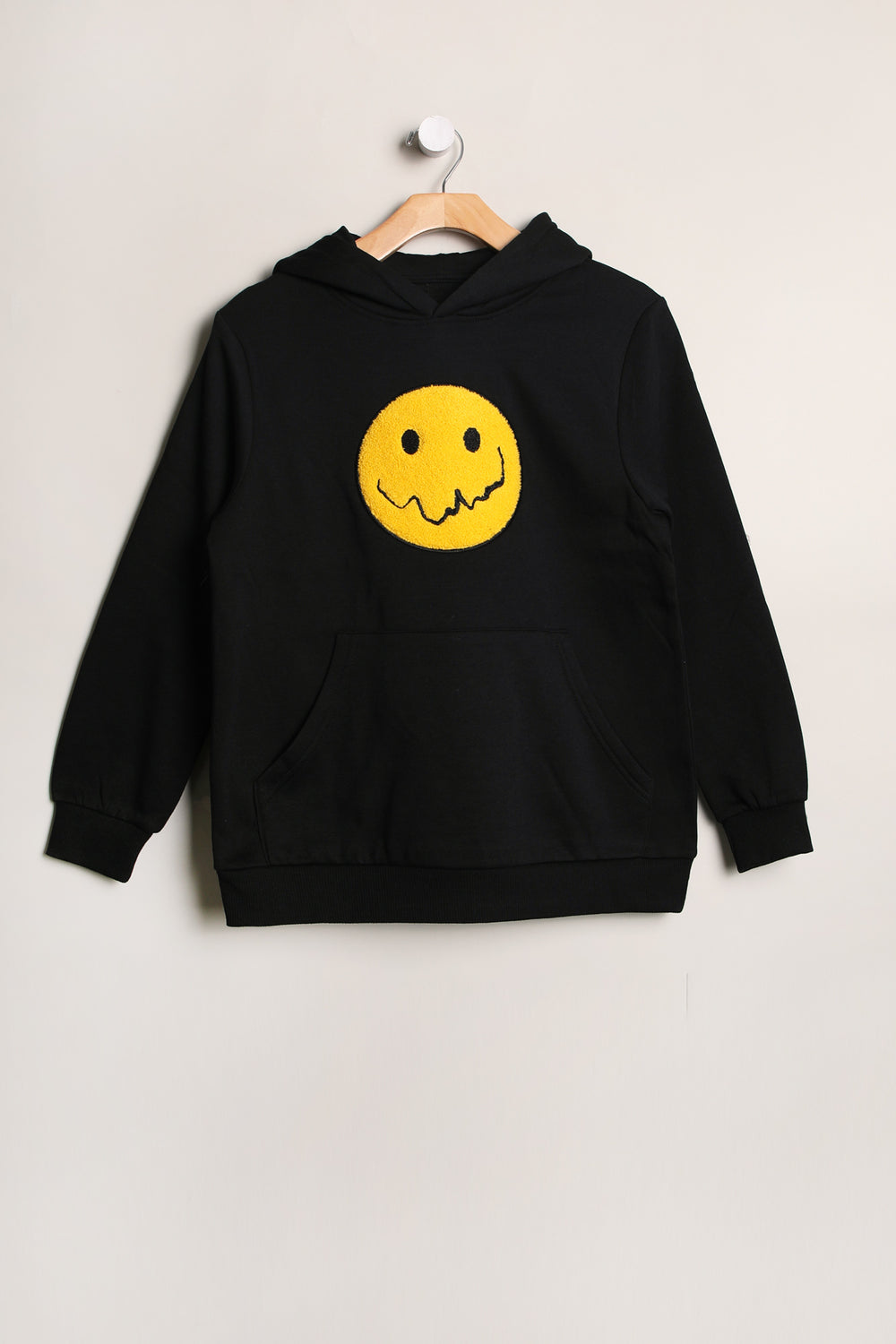 Arsenic Youth Smiley Patch Hoodie Arsenic Youth Smiley Patch Hoodie