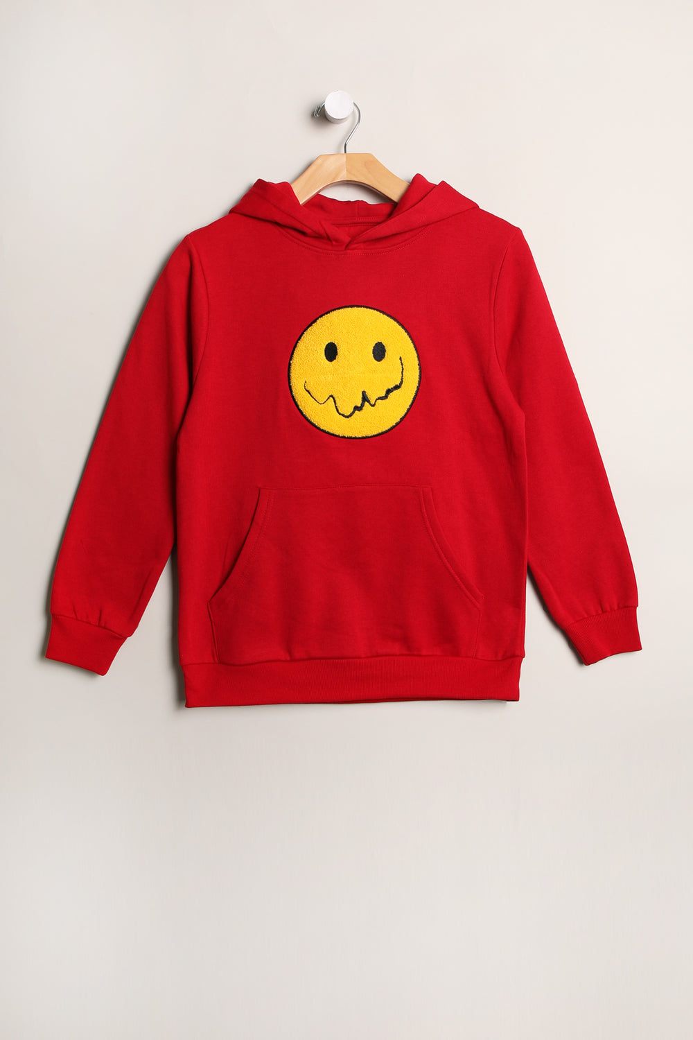 Arsenic Youth Smiley Patch Hoodie Arsenic Youth Smiley Patch Hoodie