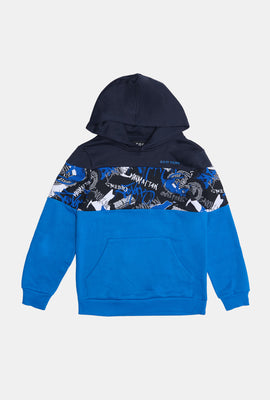 Zoo York Youth Graffiti Colour Block Hoodie