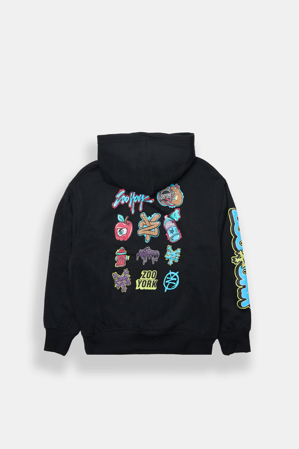 Zoo York Youth Graffiti Print Hoodie Zoo York Youth Graffiti Print Hoodie