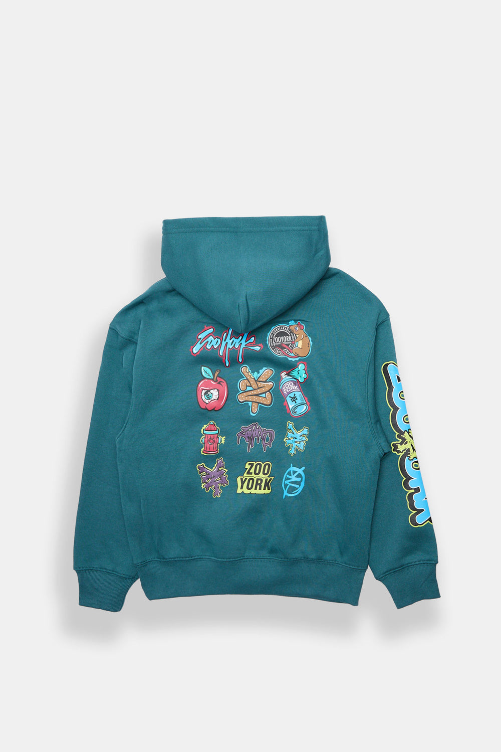 Zoo York Youth Graffiti Print Hoodie Zoo York Youth Graffiti Print Hoodie