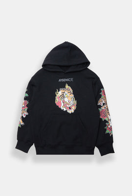 Arsenic Youth Tiger Graphic Hoodie