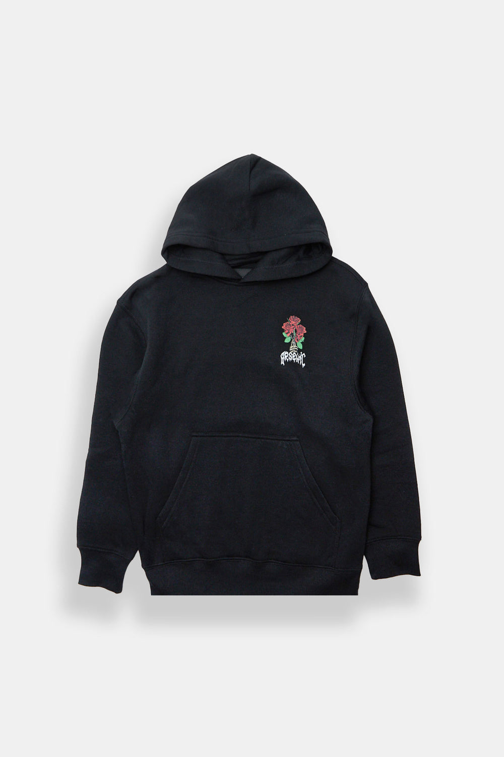 Arsenic Youth Skull Rose Bouquet Hoodie Arsenic Youth Skull Rose Bouquet Hoodie
