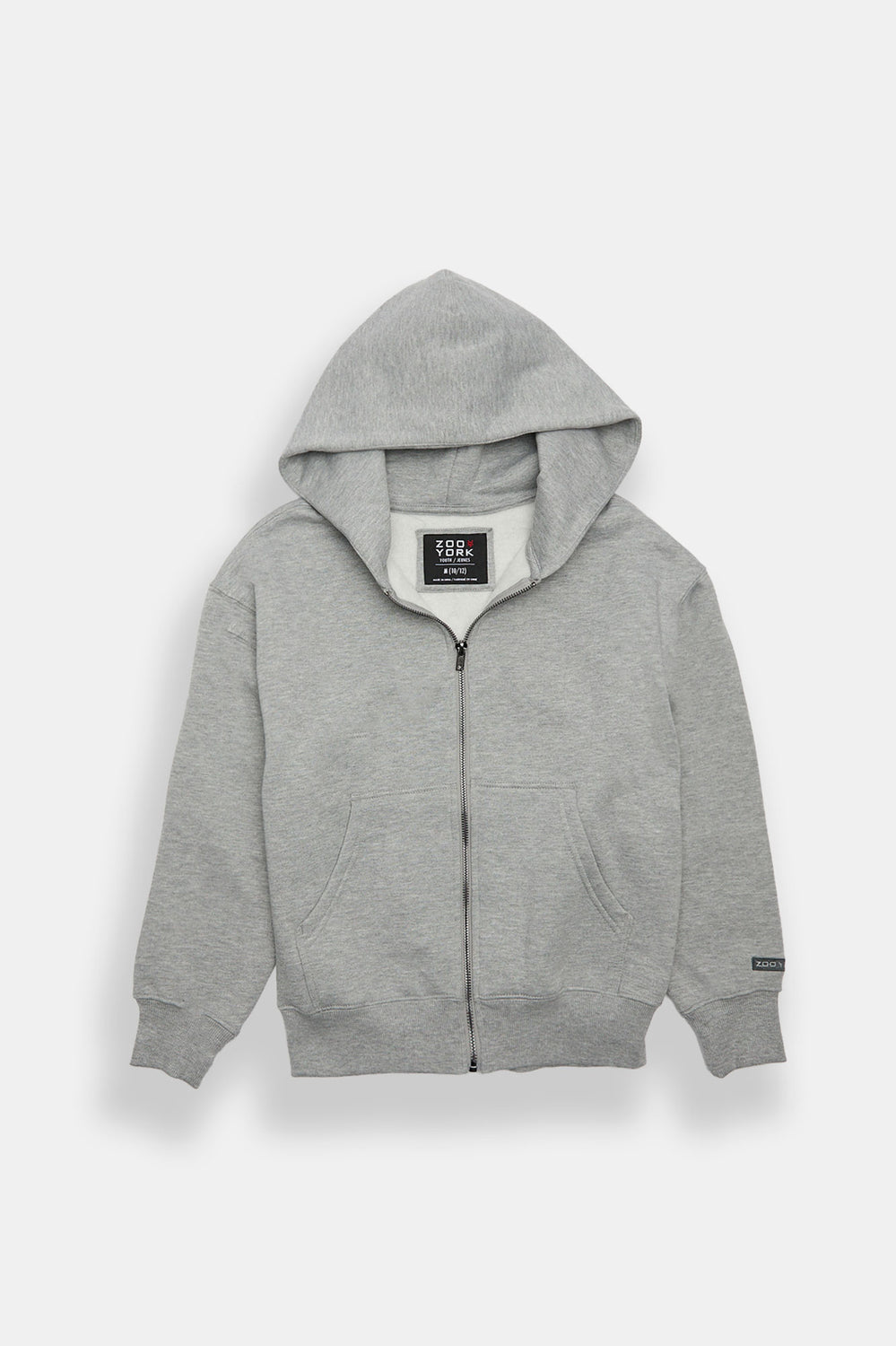 Zoo York Youth Solid Zip-Up Hoodie Zoo York Youth Solid Zip-Up Hoodie