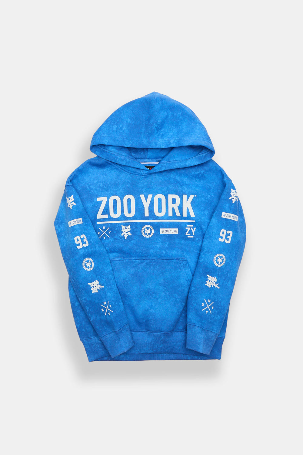 Haut à capuchon imprimé délavé Zoo York junior Haut à capuchon imprimé délavé Zoo York junior