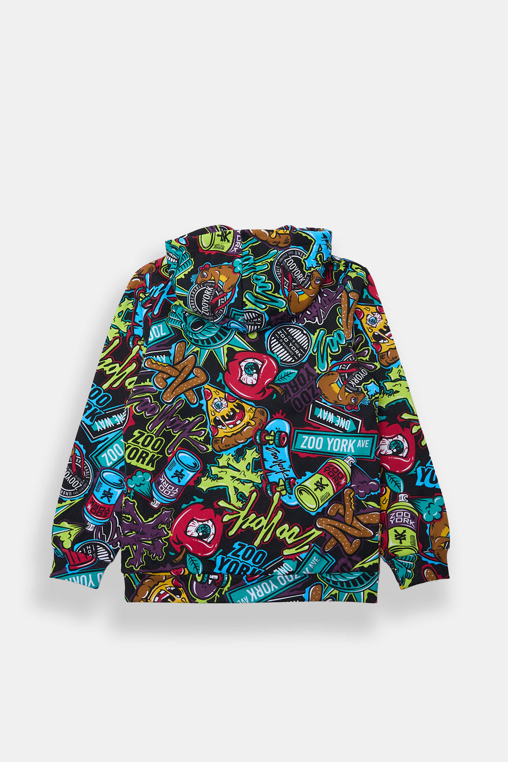 Zoo York Youth Graffiti Print Hoodie Zoo York Youth Graffiti Print Hoodie