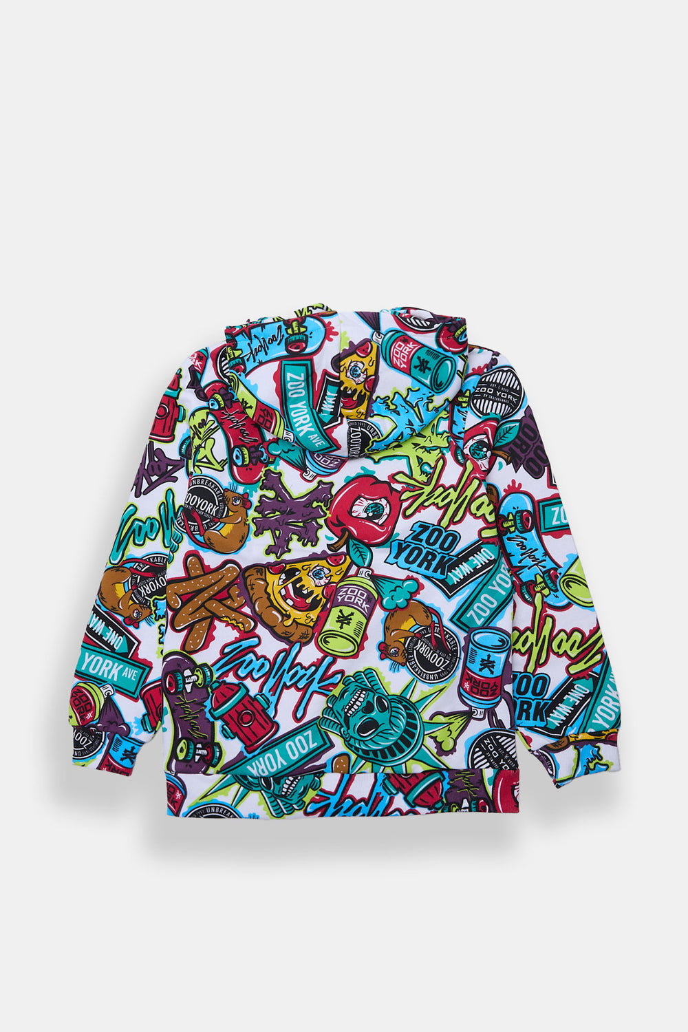 Zoo York Youth Graffiti Print Hoodie Zoo York Youth Graffiti Print Hoodie
