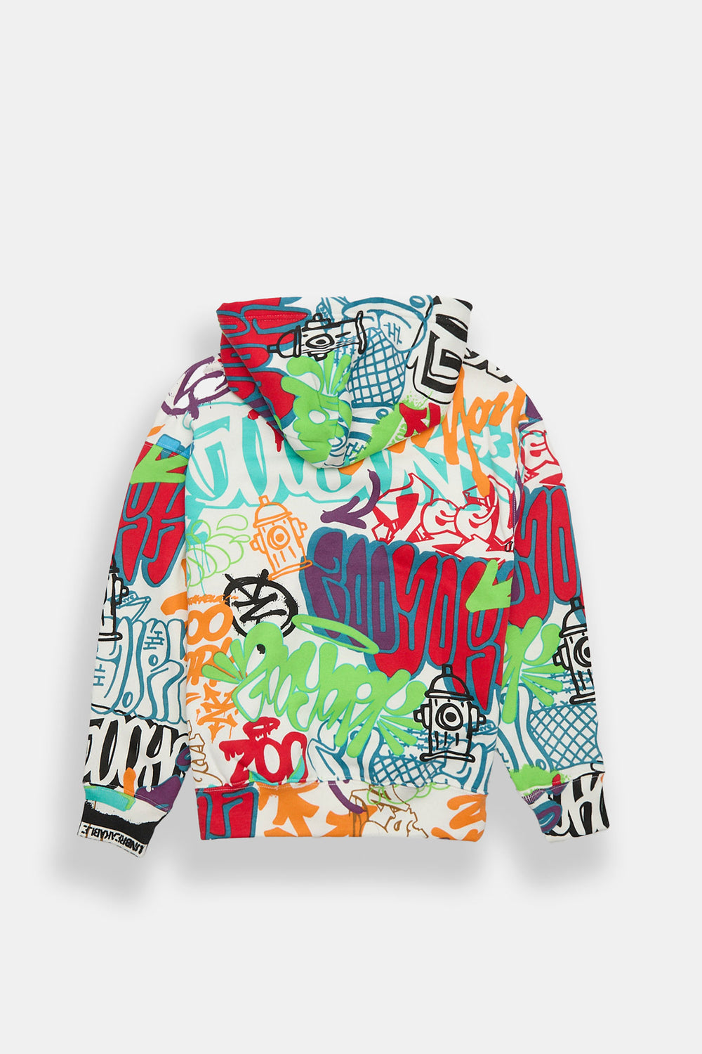 Zoo York Youth Graffiti Print Hoodie Zoo York Youth Graffiti Print Hoodie