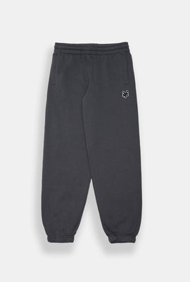 Jogger en molleton logo brodé Zoo York junior