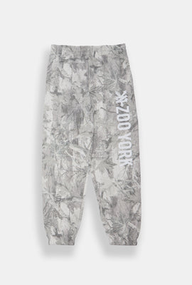 Jogger en molleton camouflage arbre imprimé logo Zoo York junior