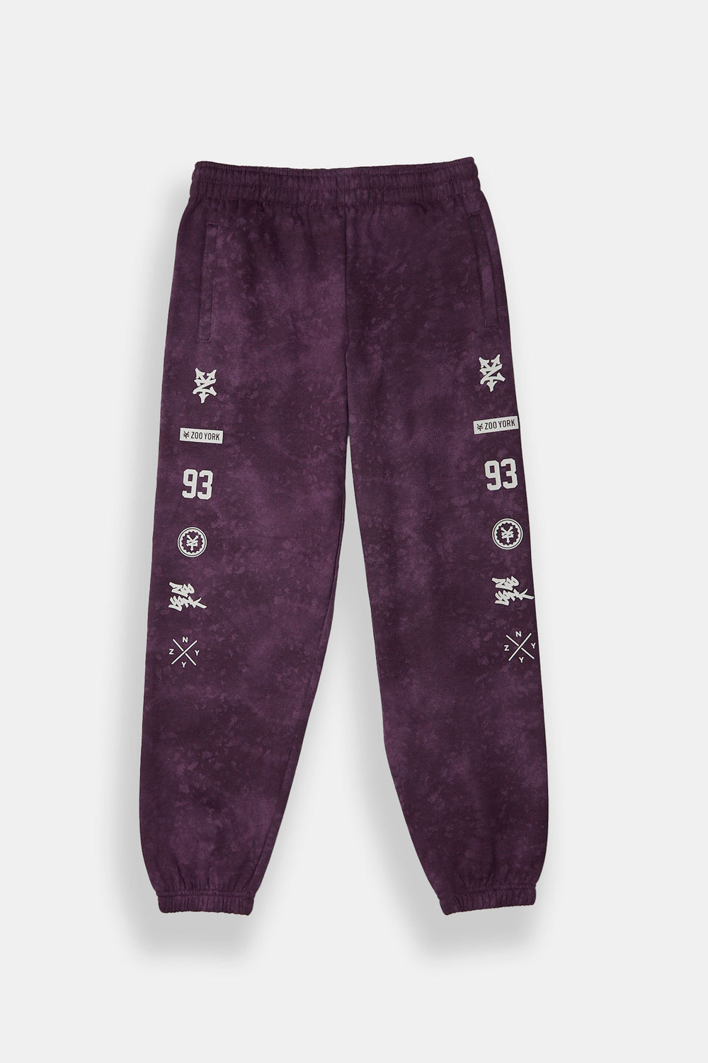 Zoo York Youth Allover Washed Printed Sweatpants Zoo York Youth Allover Washed Printed Sweatpants