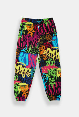 Jogger en molleton motif graffiti Zoo York junior
