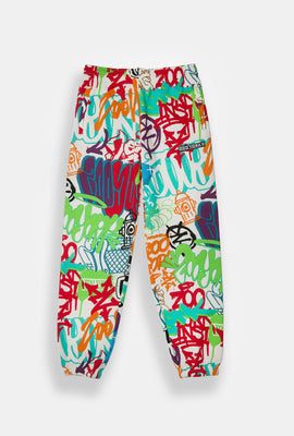 Zoo York Youth Graffiti Print Sweatpants