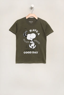 T-Shirt Imprimé Snoopy Peanuts Junior