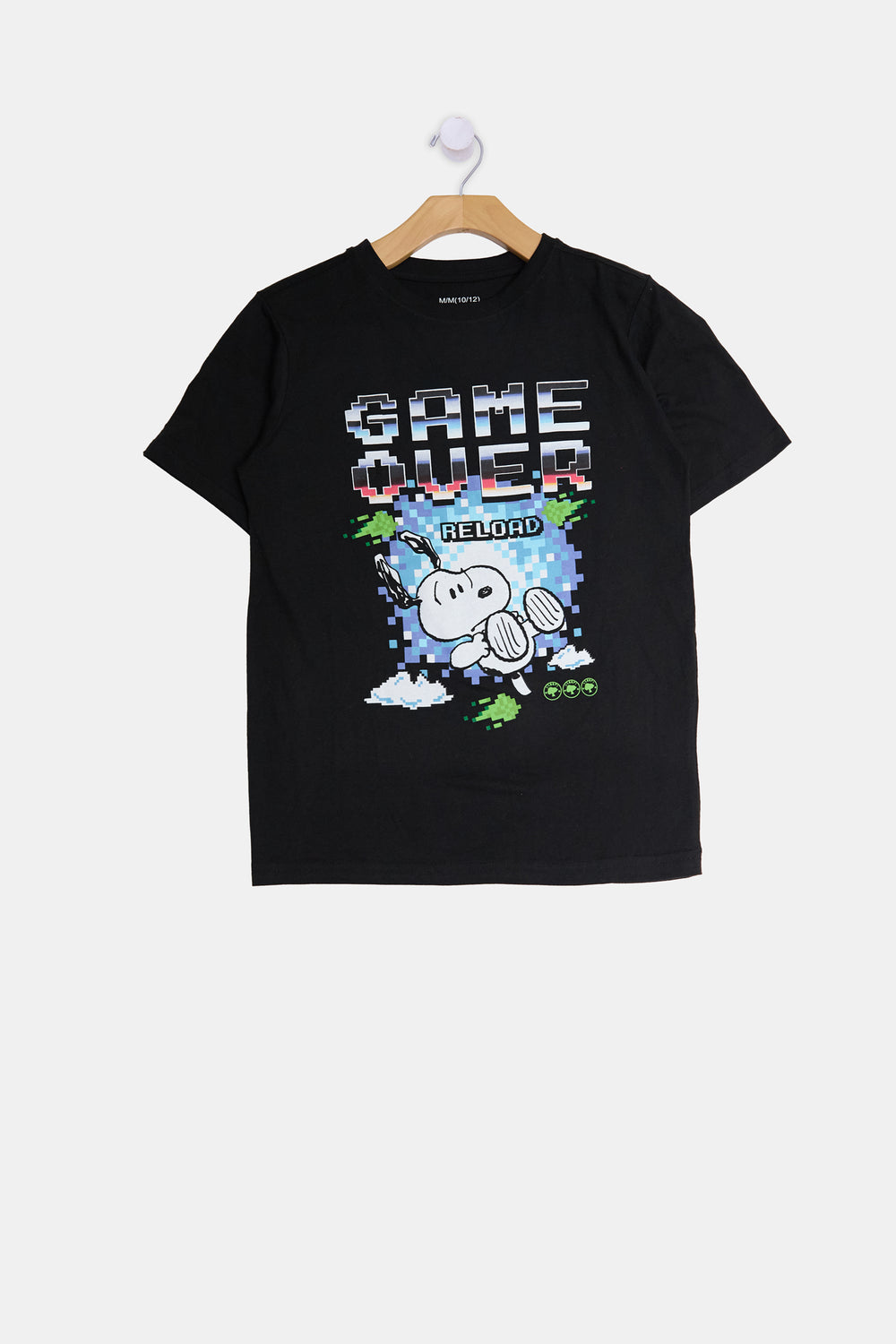 Youth Snoopy Game Over T-Shirt Youth Snoopy Game Over T-Shirt