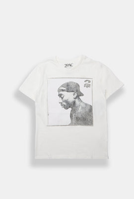 Youth 2Pac Portrait Graphic Tee