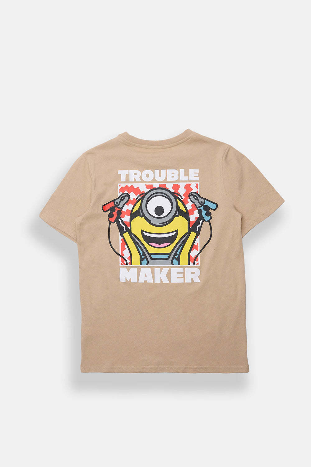 Youth Minions Trouble Maker Graphic Tee Youth Minions Trouble Maker Graphic Tee