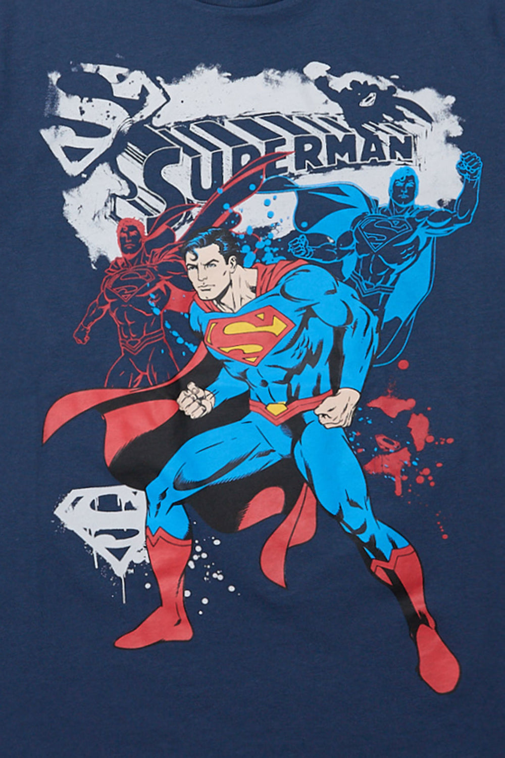 Youth Superman Man of Steel Graphic Tee Youth Superman Man of Steel Graphic Tee