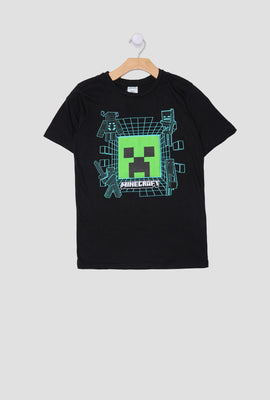 Youth Minecraft Cube T-Shirt