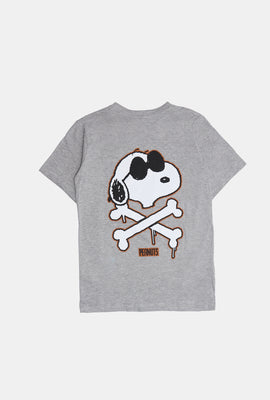 Youth Peanuts Snoopy Crossbones T-Shirt