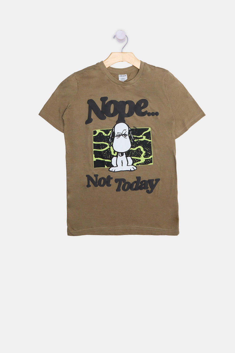 T-shirt imprimé Not Today Snoopy junior T-shirt imprimé Not Today Snoopy junior