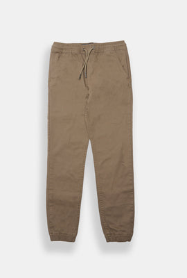 Jogger en sergé coupe slim Arsenic junior