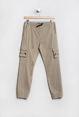 West49 Youth Twill Zip Cargo Jogger