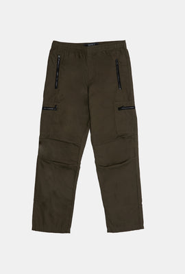 Pantalon cargo en popeline Arsenic junior