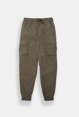 Jogger cargo en popeline Arsenic junior