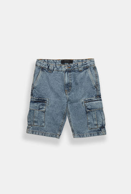Short cargo en denim Arsenic junior