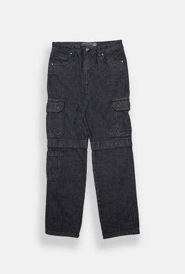 West49 Youth Faux Convertible Cargo Jeans