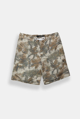 Short de bain camouflage arbre Arsenic junior 7 po