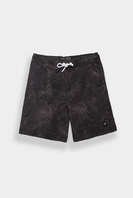 Zoo York Youth Black Tie-Dye Swim Shorts 7