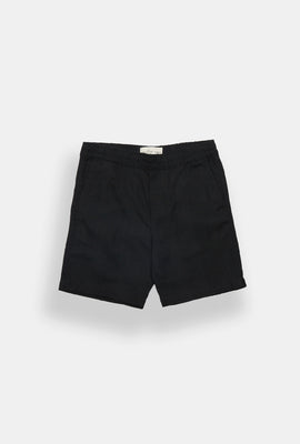Short texturé à rayures junior 7 po