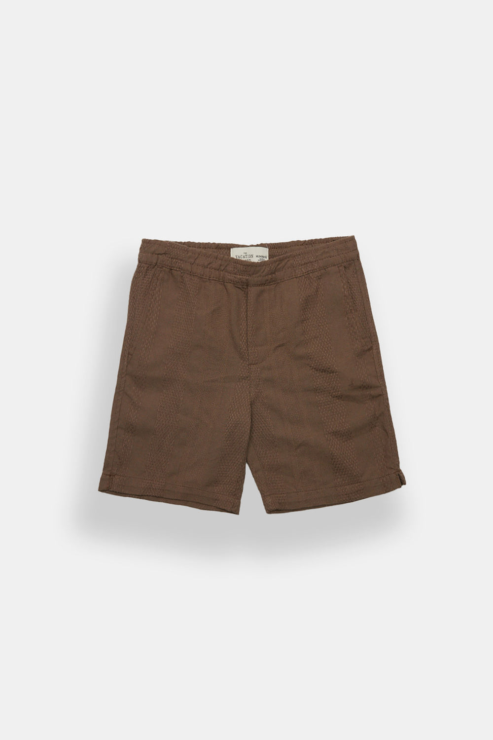 Short texturé à rayures junior 7 po Short texturé à rayures junior 7 po