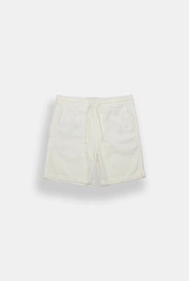 Short en mélange de lin junior