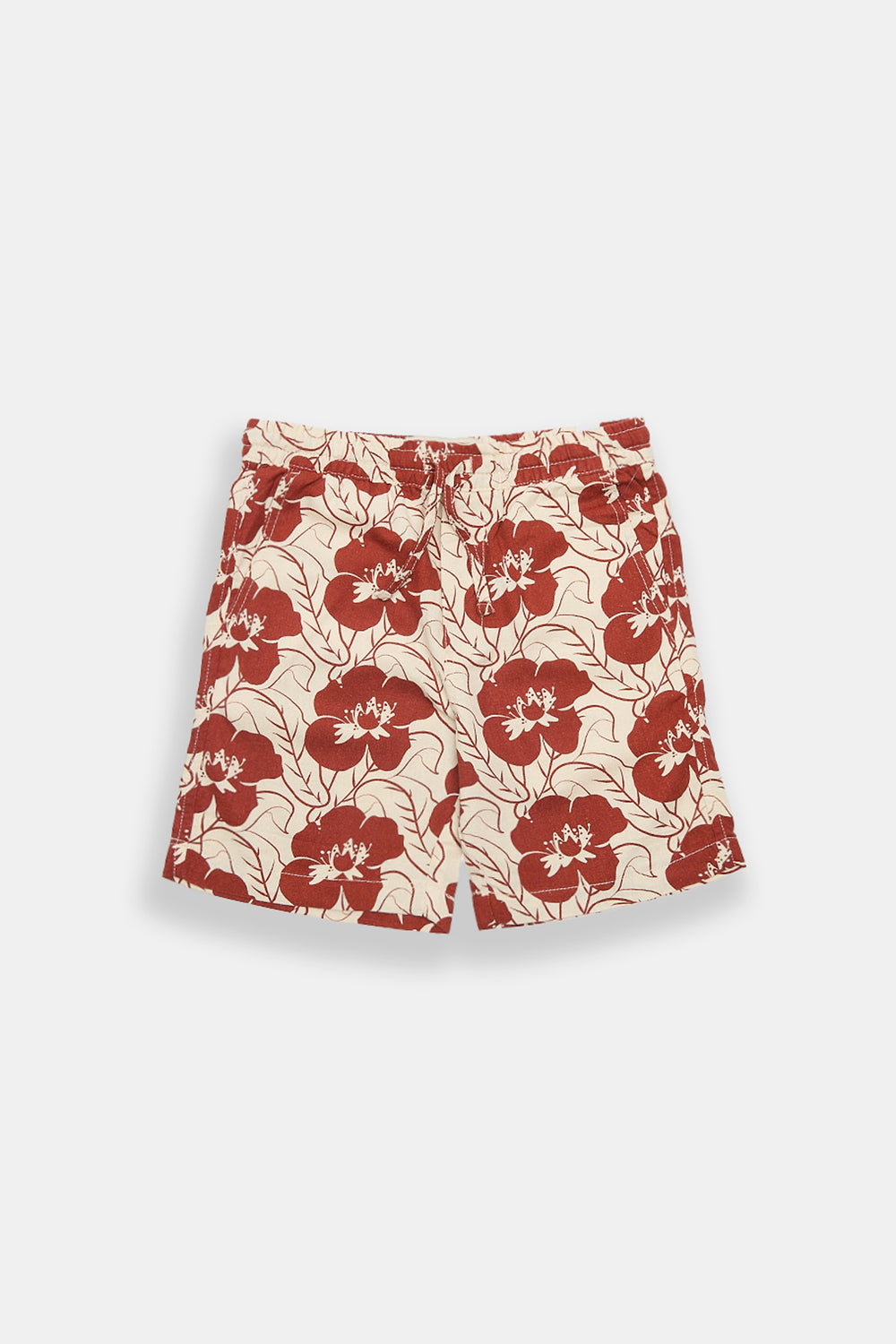 Youth Linen-Blend Floral Shorts Youth Linen-Blend Floral Shorts