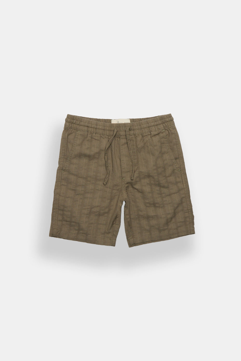 Short texturé à rayures junior 7 po Short texturé à rayures junior 7 po