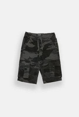Short cargo en sergé Arsenic junior
