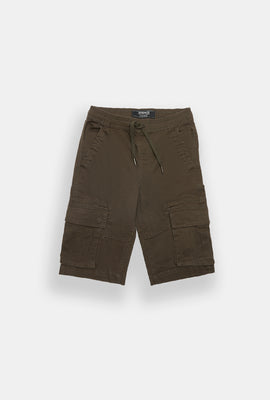 Short cargo en sergé Arsenic junior