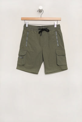 West49 Youth Nylon Cargo Shorts with Zip