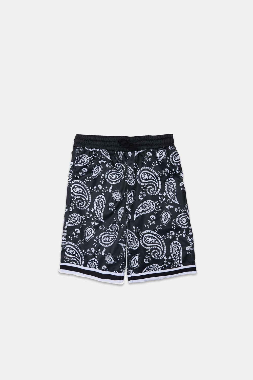 Arsenic Youth Allover Bandana Print Fleece Shorts Arsenic Youth Allover Bandana Print Fleece Shorts