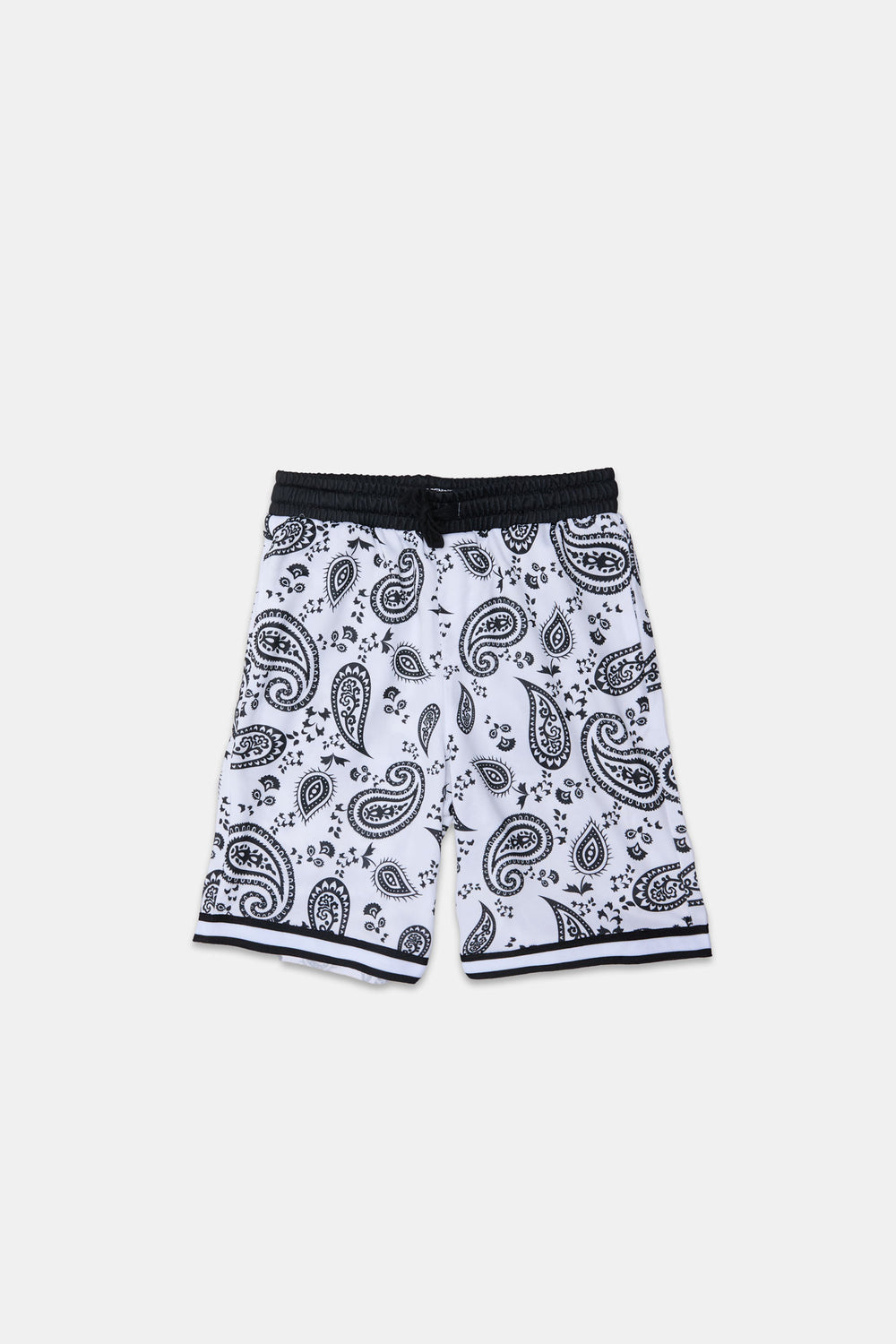 Arsenic Youth Allover Bandana Print Fleece Shorts Arsenic Youth Allover Bandana Print Fleece Shorts