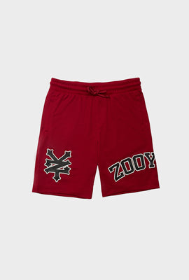 Short en maille imprimé logo Zoo York junior