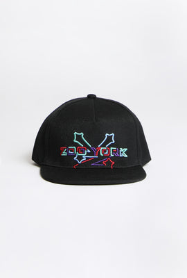 Zoo York Youth 3D Embroidered Logo Flat Brim Hat