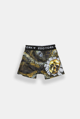 Zoo York Youth Golden Snake & Skull Boxer Brief