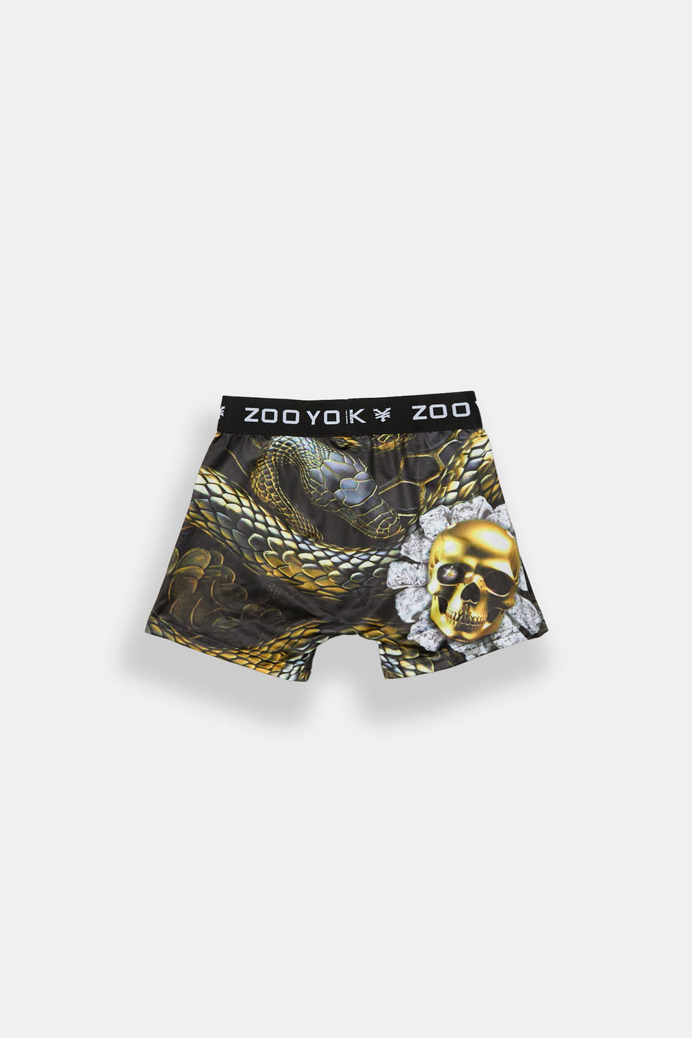 Zoo York Youth Golden Snake & Skull Boxer Brief Zoo York Youth Golden Snake & Skull Boxer Brief