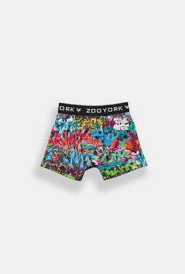Zoo York Youth Graffiti Printed Boxer Brief