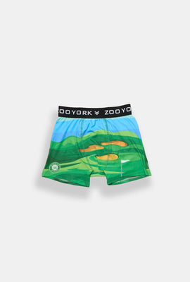 Caleçon boxeur imprimé Zoo York Golf Club junior